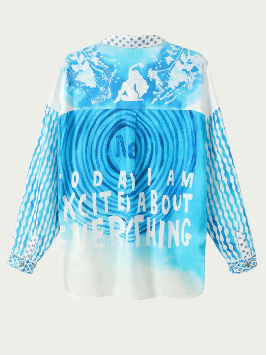 Me369 Lori Indigo Shirt