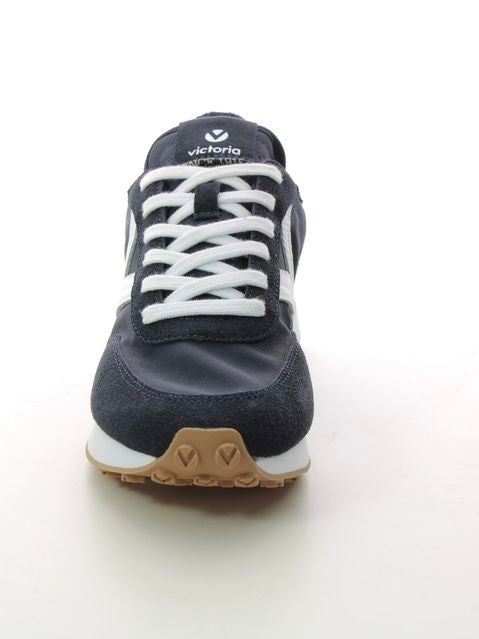 Victoria Astro Contrast Nylon Trainers -Navy