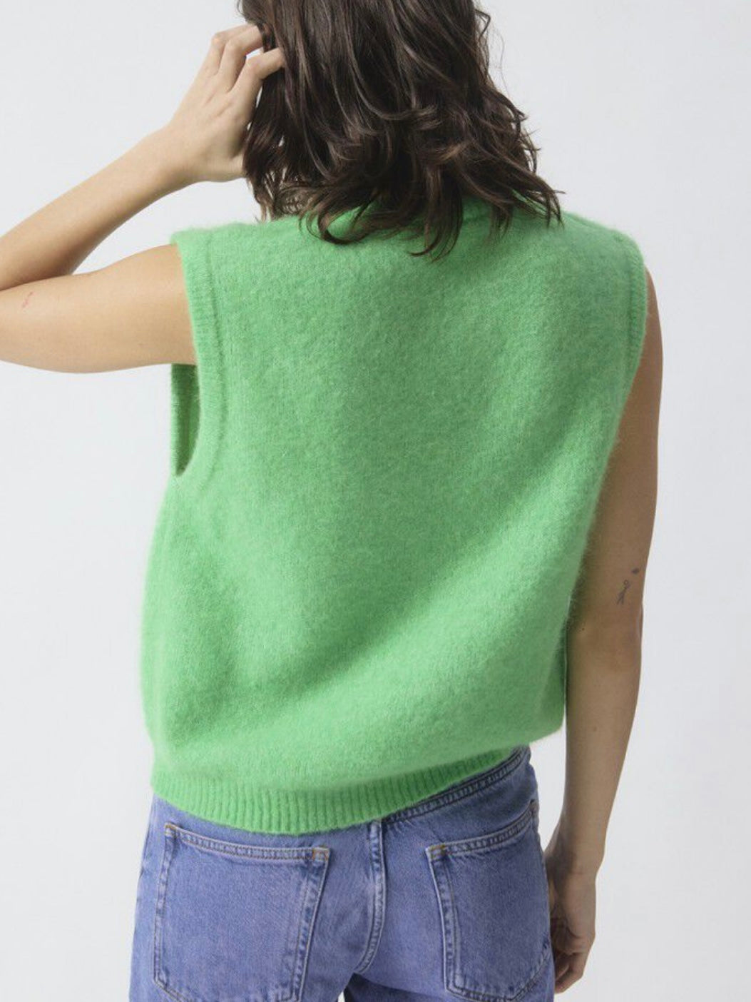 American Vintage Vitow Sleeveless Jumper- Garden Melange