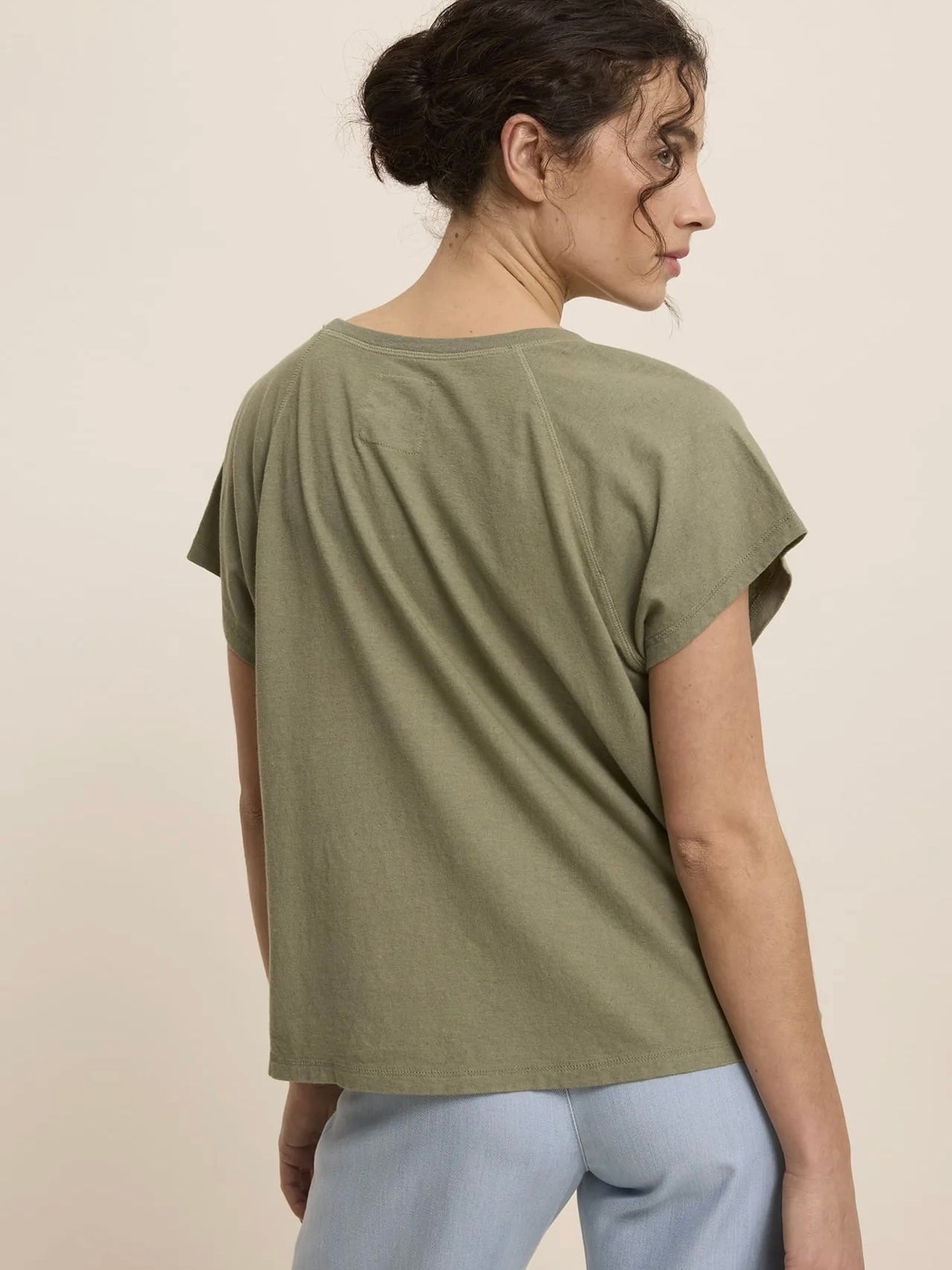 FIVE Love T Shirt -Khaki