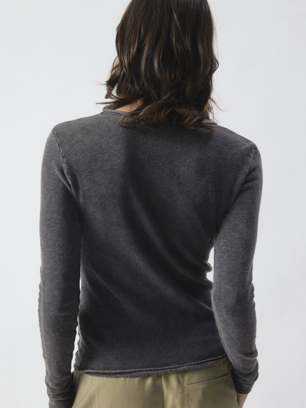 American Vintage Sonoma Scoop neck- Vintage Black