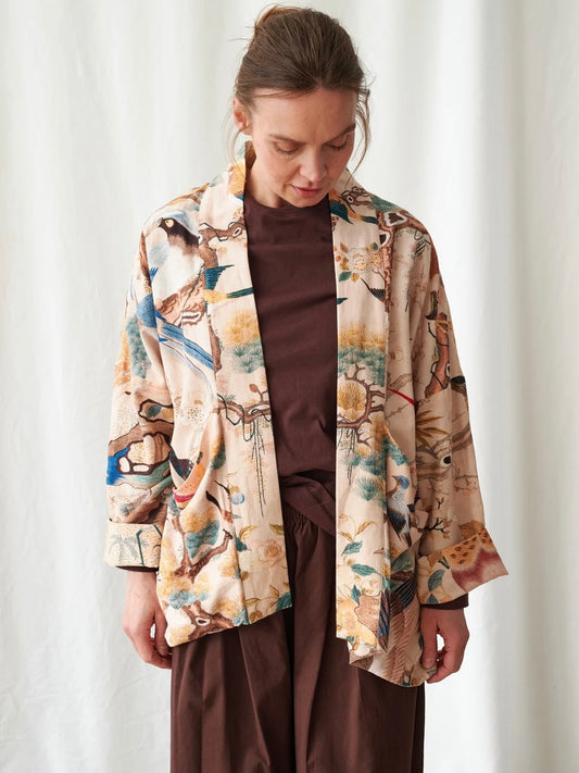 One Hundred Stars Hummingbird Nude Pocket Jacket