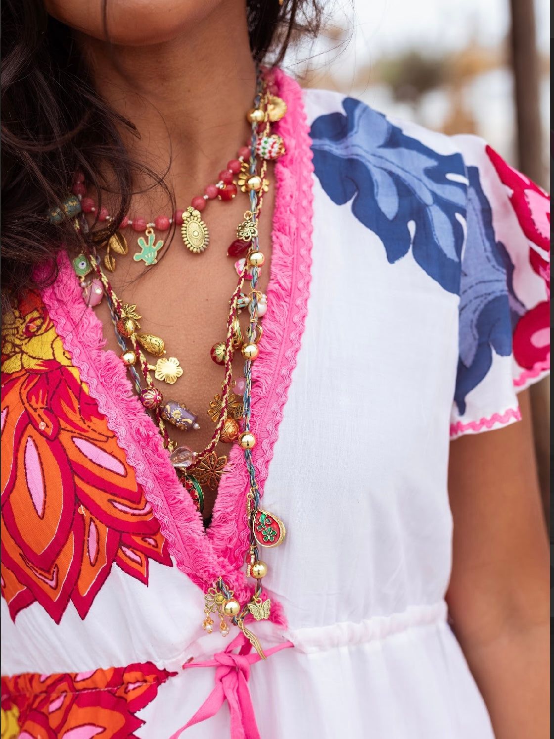 Place du Soleil Large Flower Dress