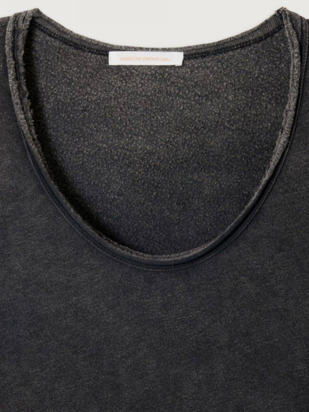 American Vintage Sonoma Scoop neck- Vintage Black
