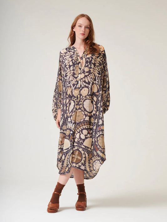 One Hundred Stars Susani Charcoal Darcy Dress