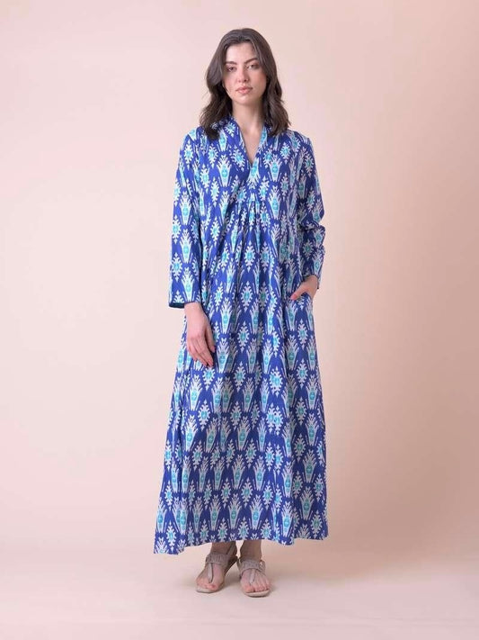 Handprint Dream Apparel Alexa Dress Farsi Blue