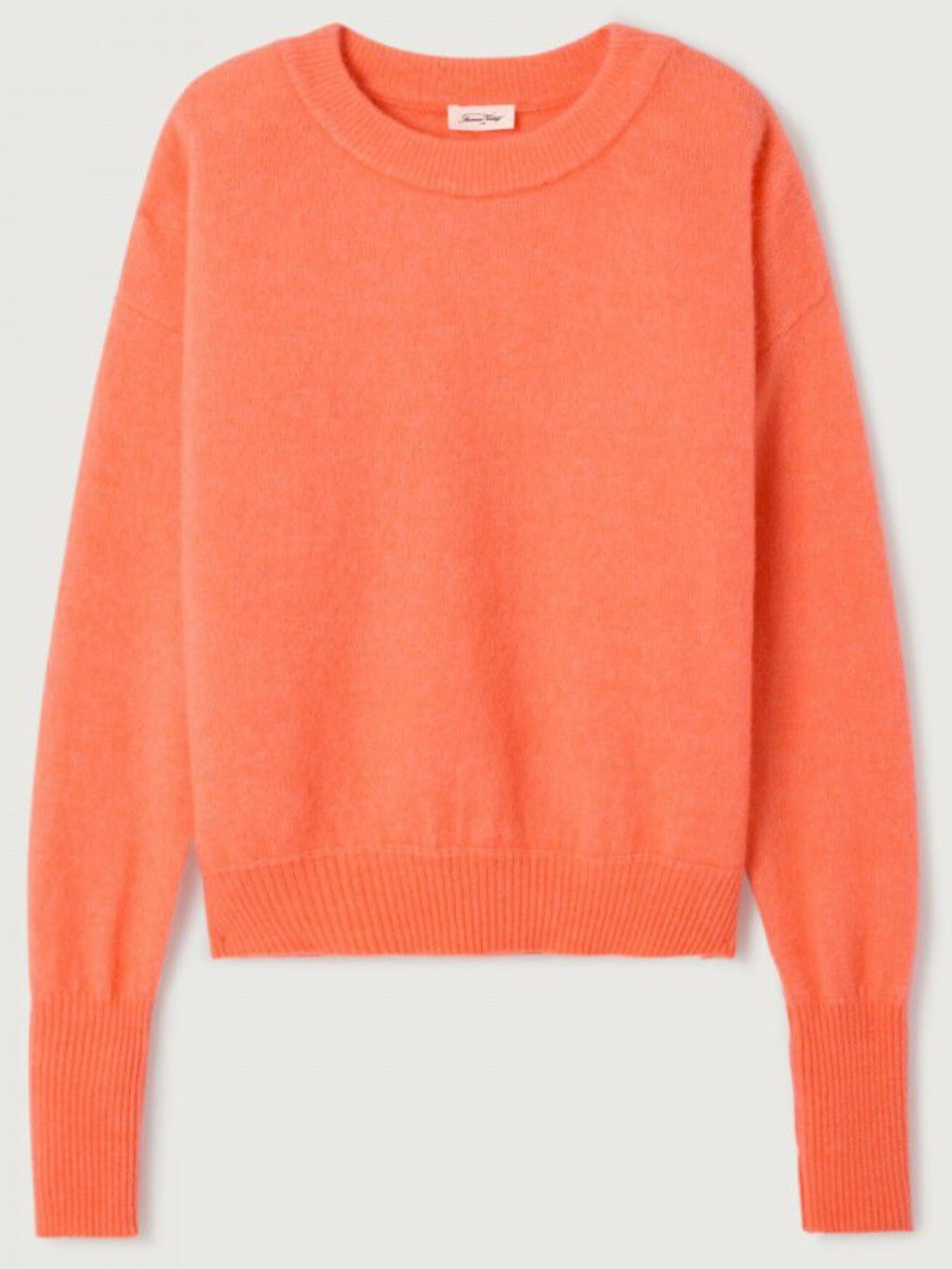 American Vintage Vitow Jumper Salmon Melange