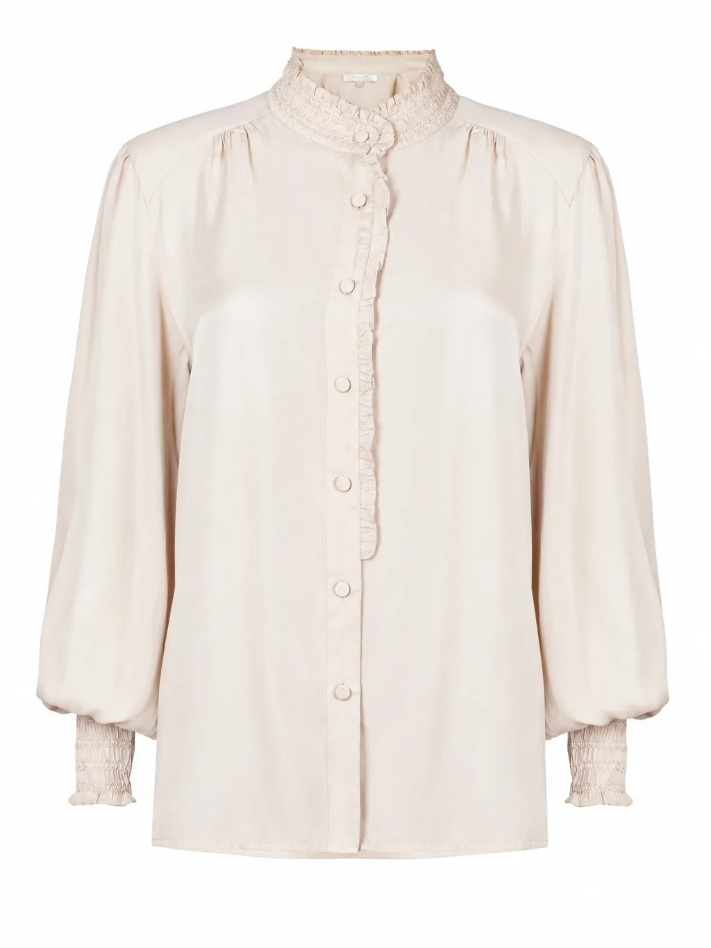 BRDR Dune Blouse-Dull Champagne