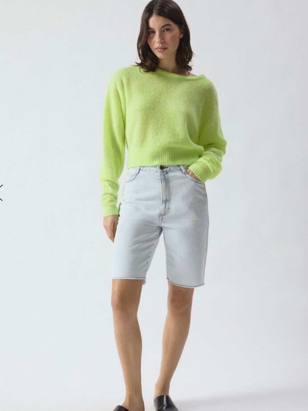 American Vintage Jumper Nuggy-Fluro Lemonade