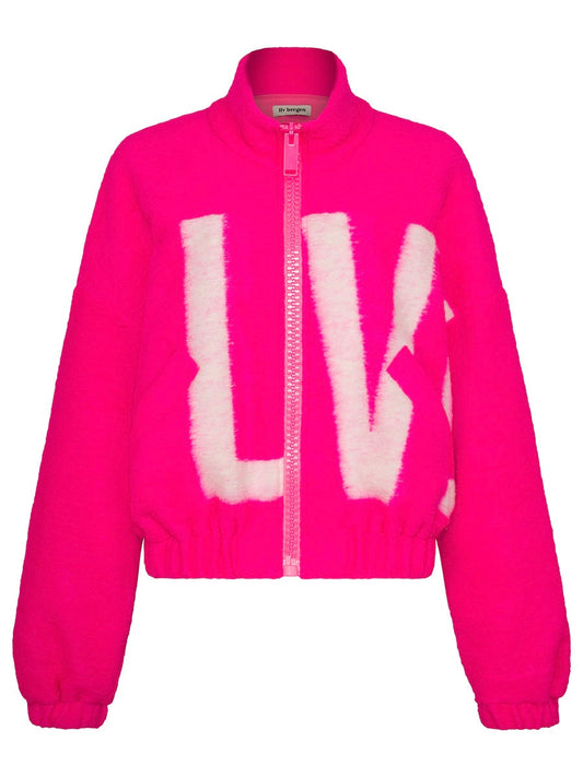 Liv Bergen Jacket in Neon Pink