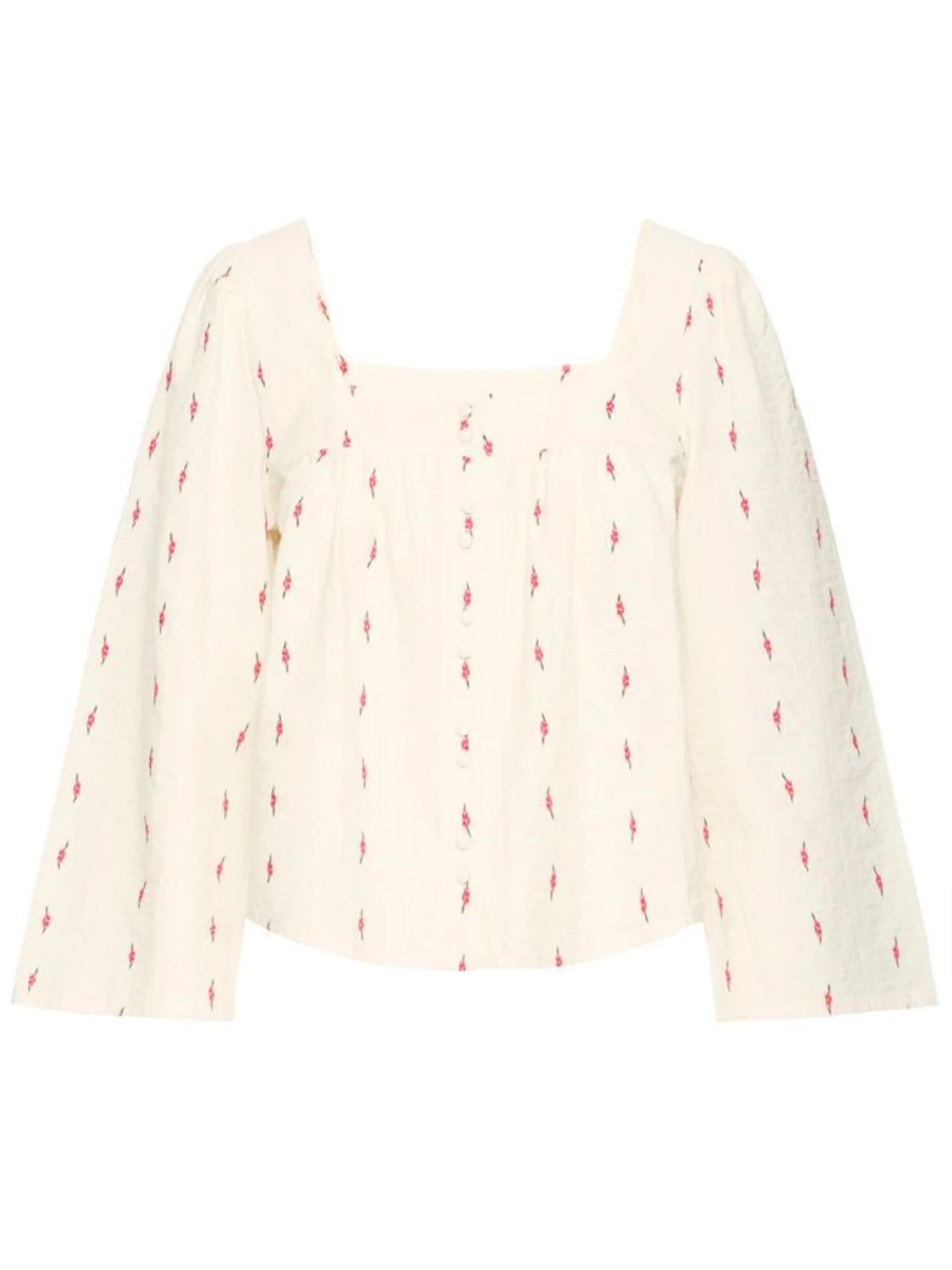 Atelier Rêve Irdory Square Neck Blouse