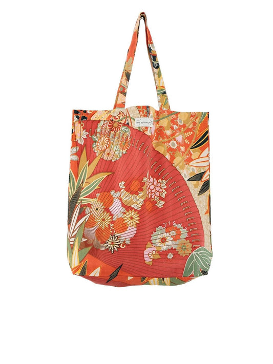 One Hundred Stars Fans Scarlet Canvas Bag