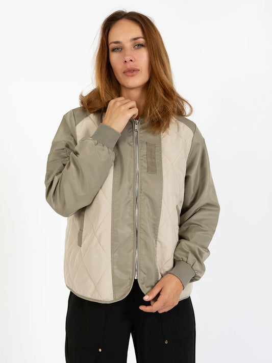 Coster Copenhagen Quilted Bomber Jacket