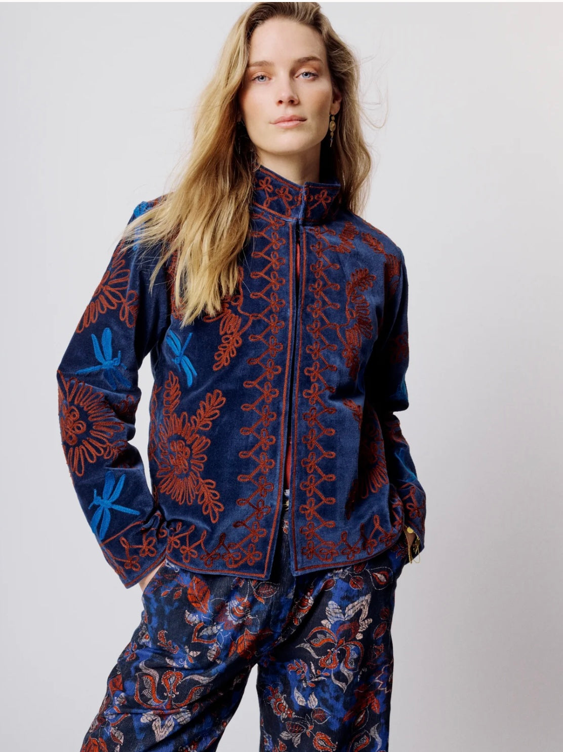 Moliin Cleo Jacket-Evening Blue