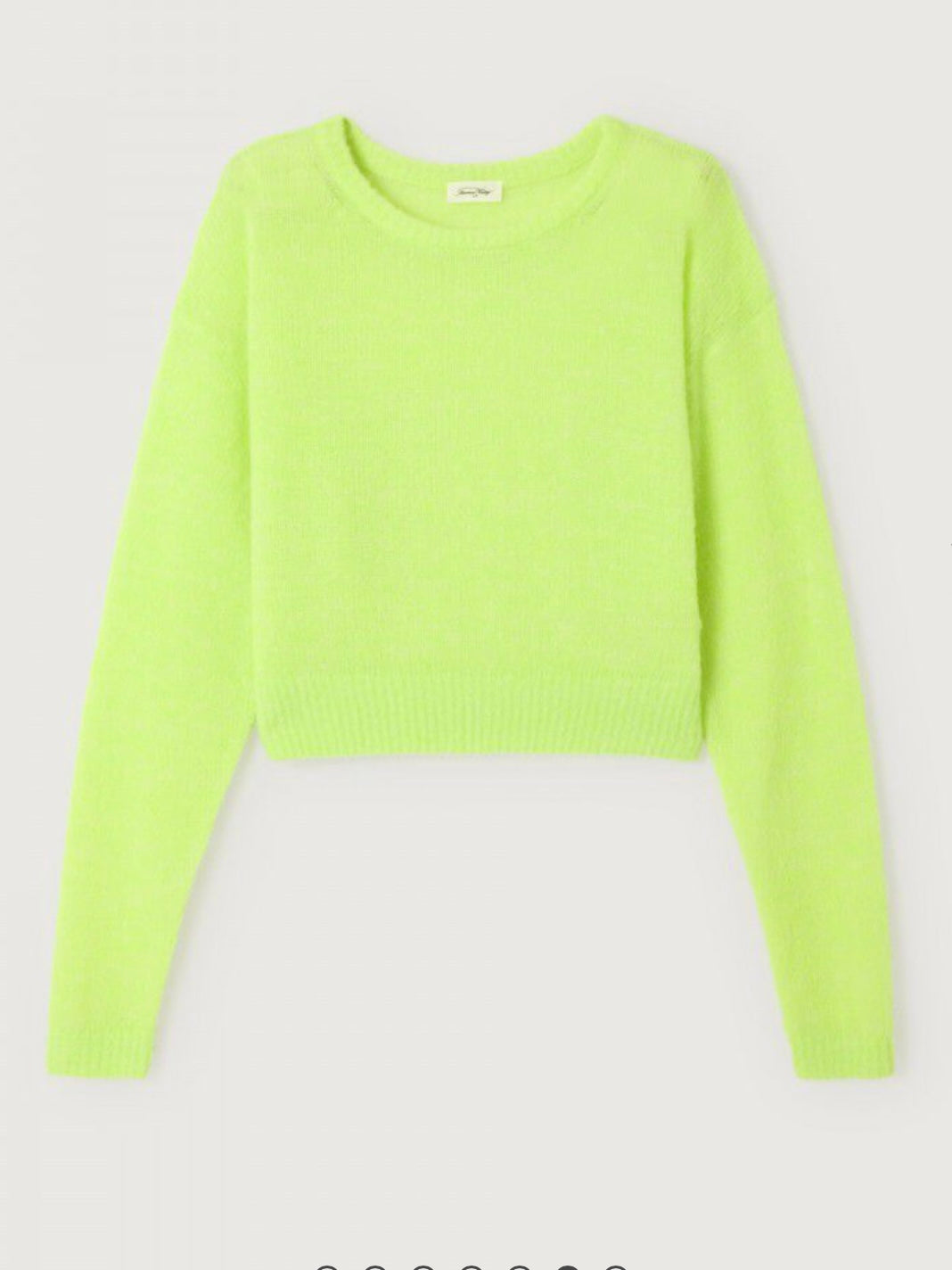 American Vintage Jumper Nuggy-Fluro Lemonade