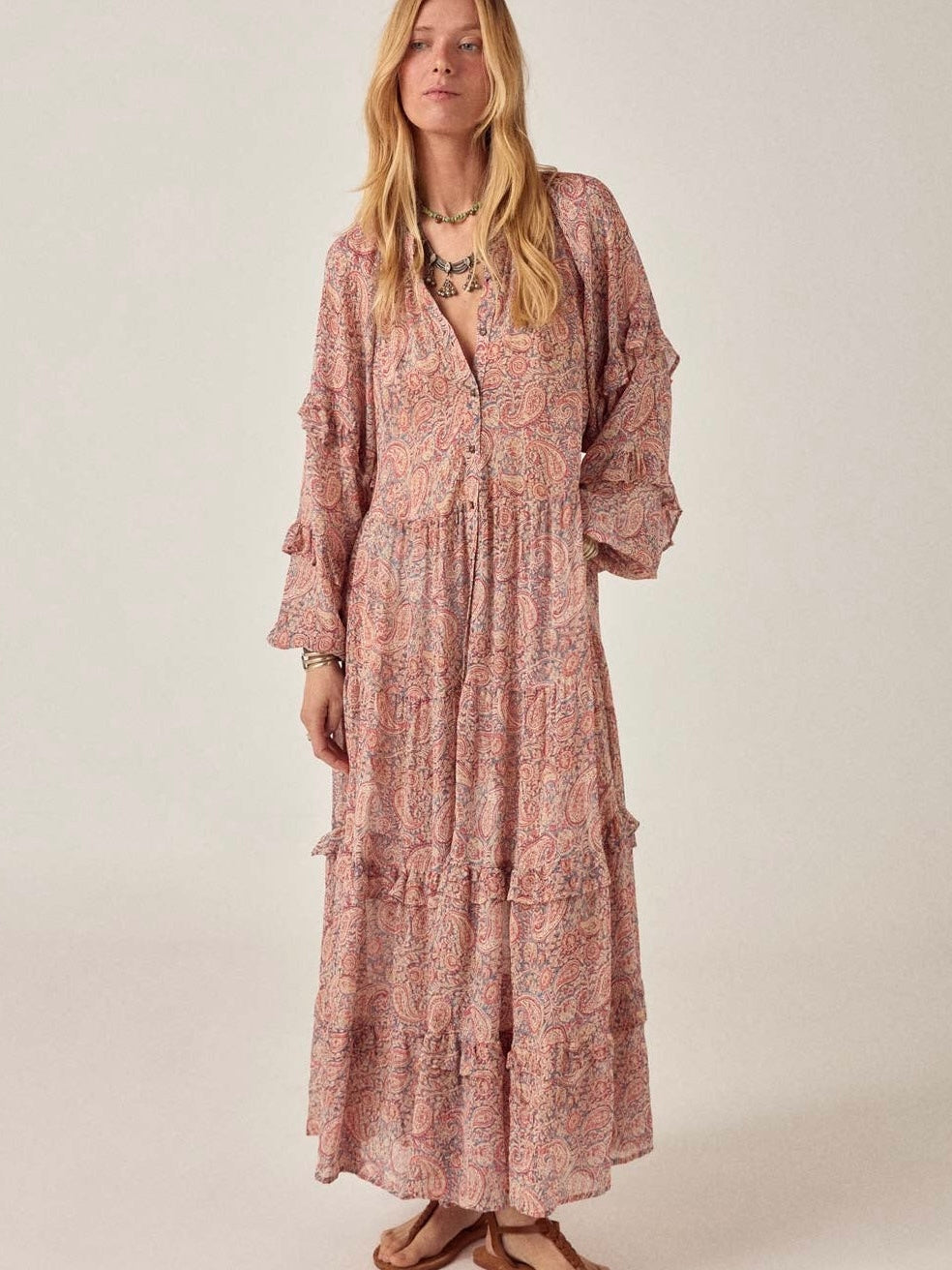 Maison Hotel Paquita Dress-Wild Dust