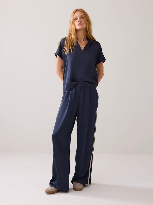 Summum Comfy Trousers with Piping