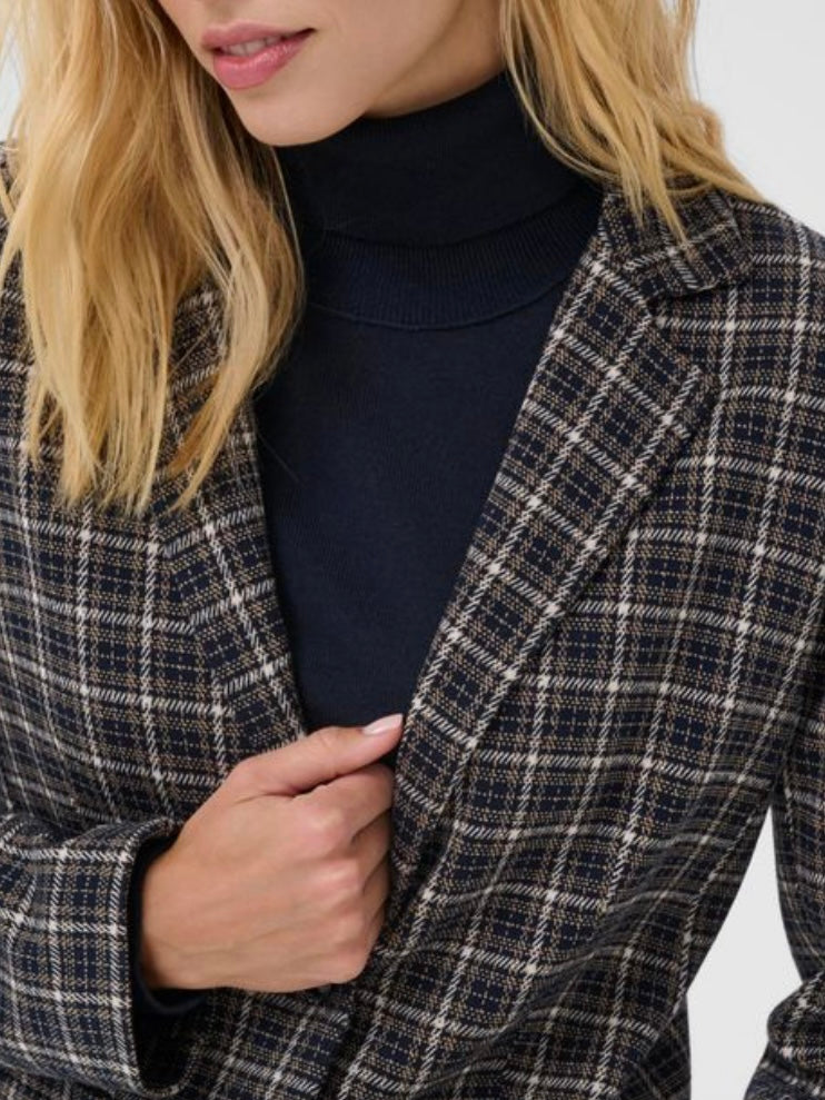 Part Two Vineke Checked Blazer