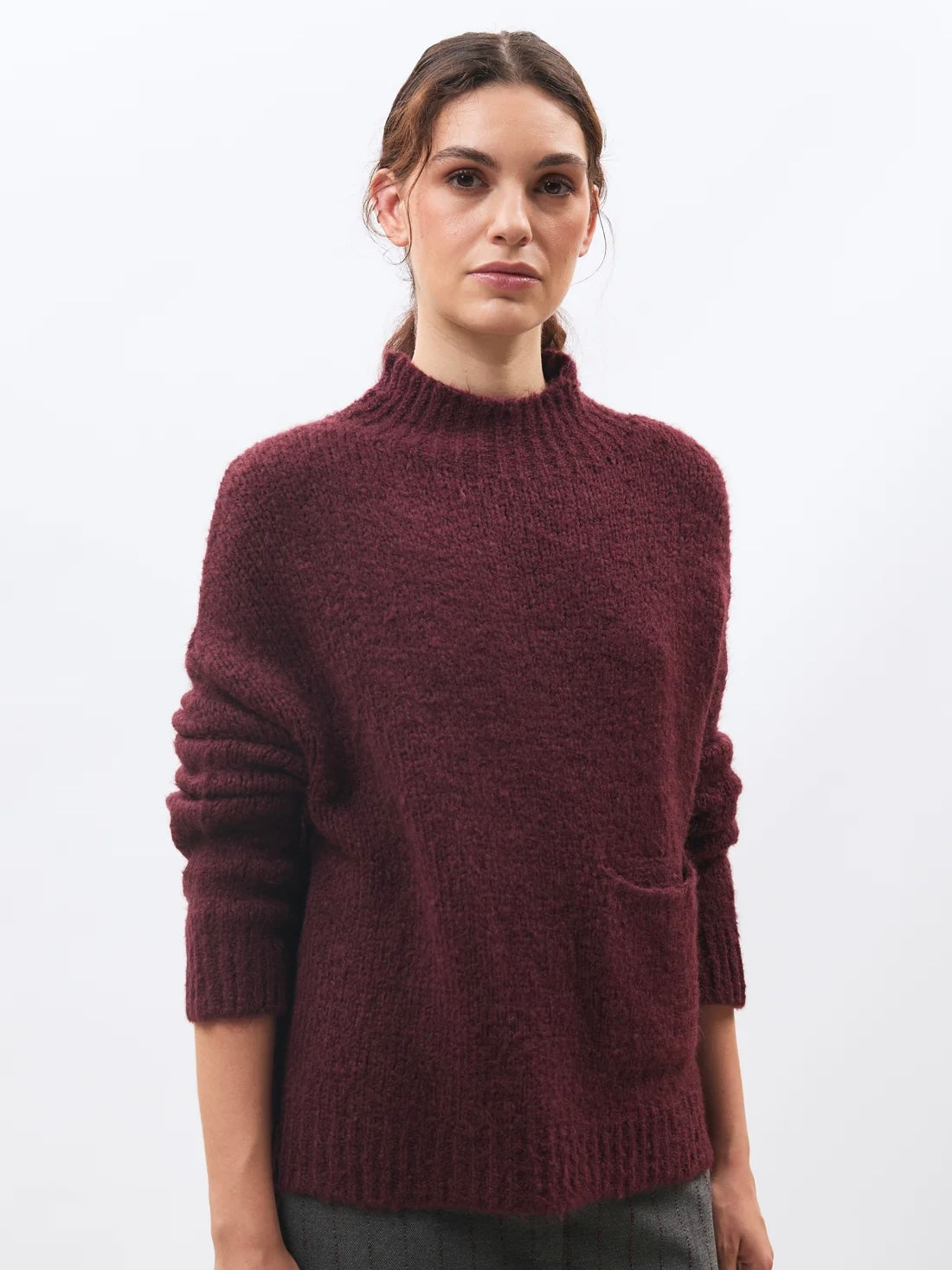 Humility Codyn Burgundy Sweater