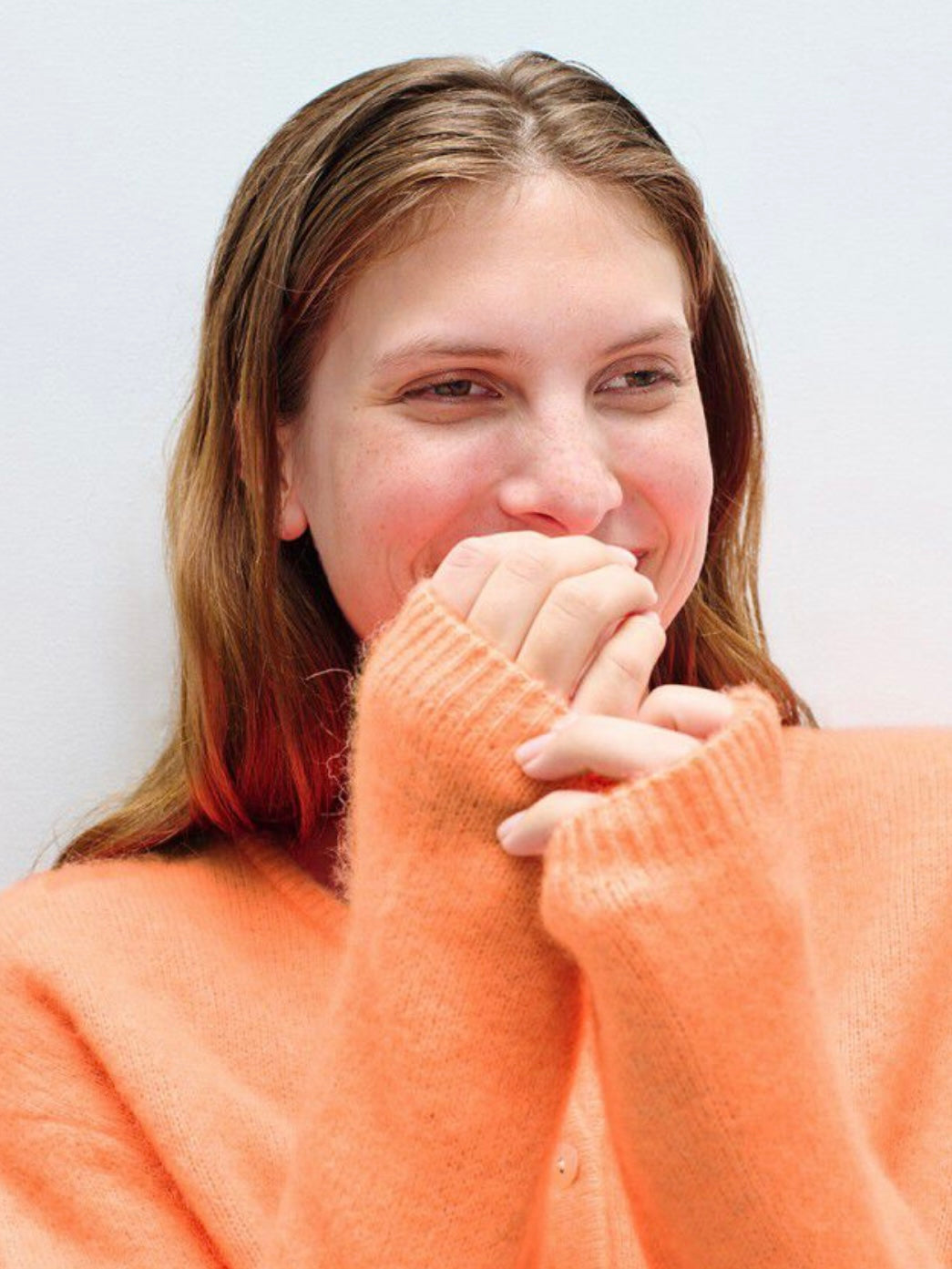 American Vintage Vitow Cardigan-Orangeade