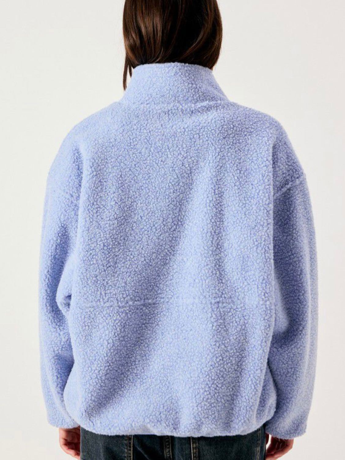 American Vintage Hoktown Fleece Jacket-Frost Melange