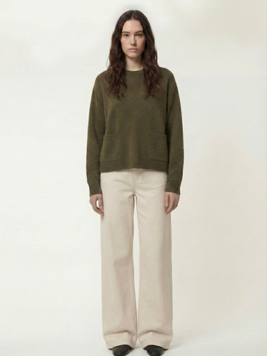 Humility Kinkata Sweater-Khaki