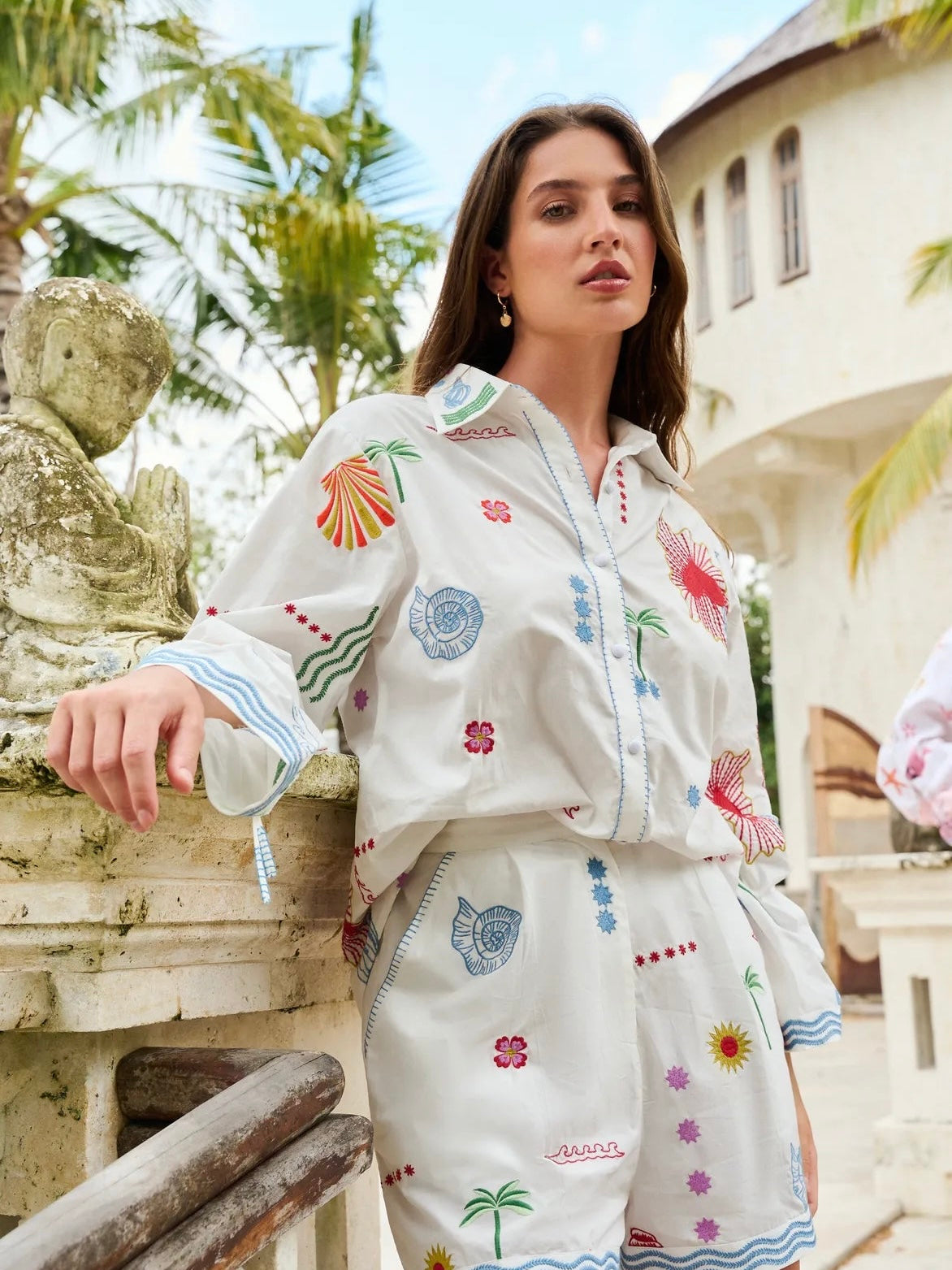 NOIB Thais Shirt-Ecru
