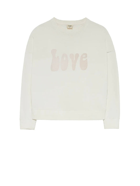 FIVE Love Sweatshirt Off White