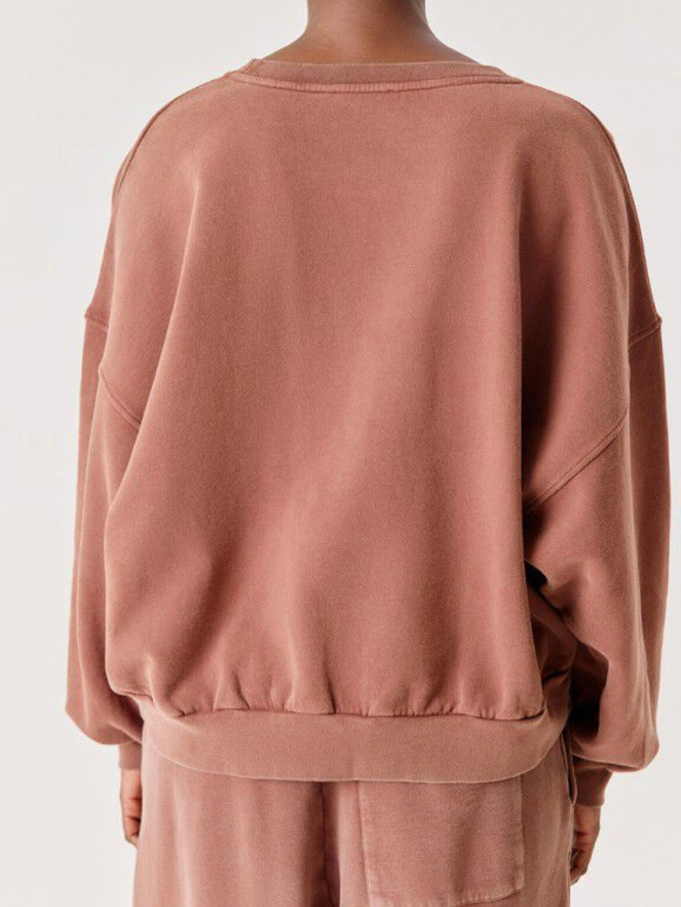 American Vintage Jitnay Sweatshirt-Vintage Walnut