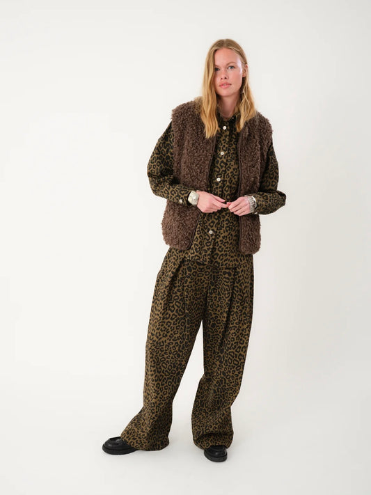 Lollys Laundry VadaLL Vest-Dark Mokka