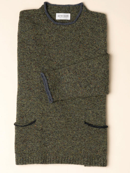 Eribe Tweednep Sweater Pine