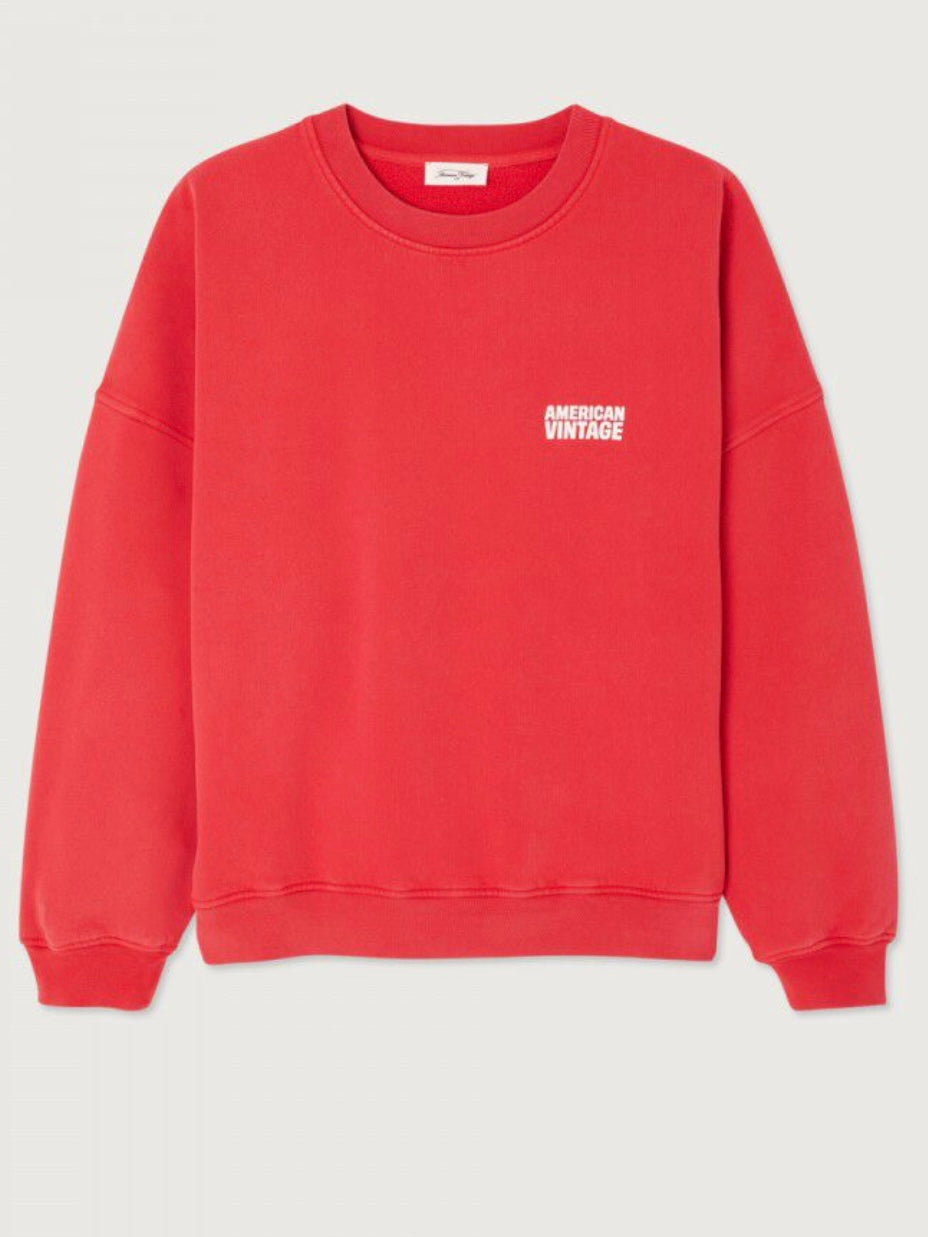 American Vintage Plizzy Sweatshirt-Vintage Volcano