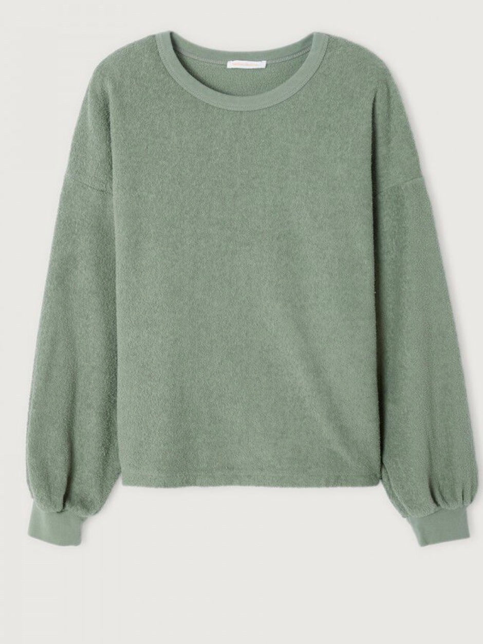 American Vintage Bobypark Sweatshirt-Clay