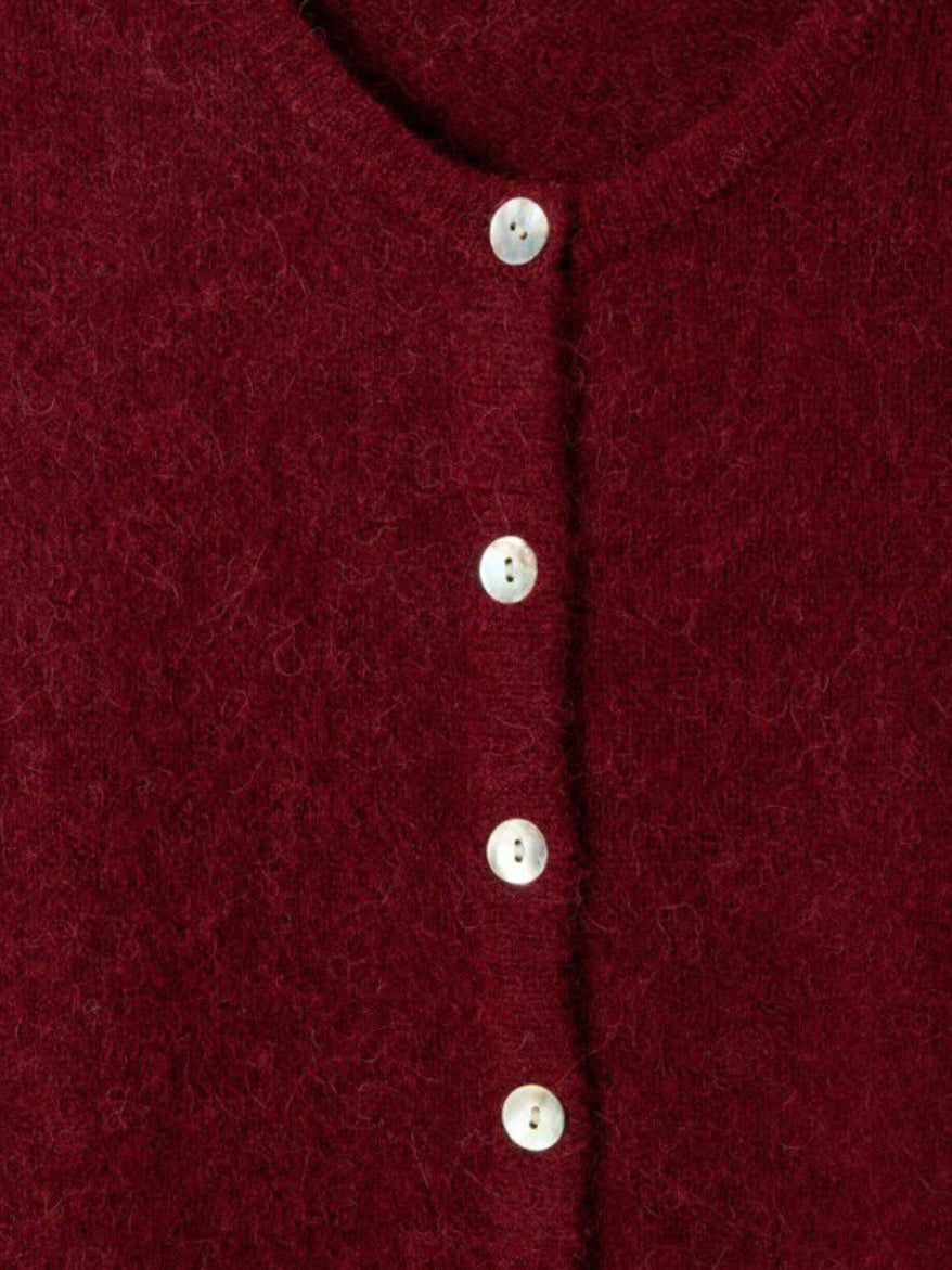 American Vintage Vitow Cardigan-Cherry Tree