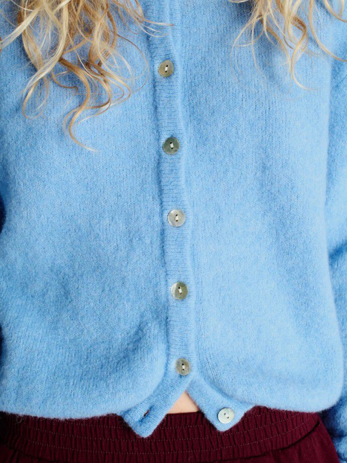 American Vintage Vitow Cardigan-Atmosphere Melange
