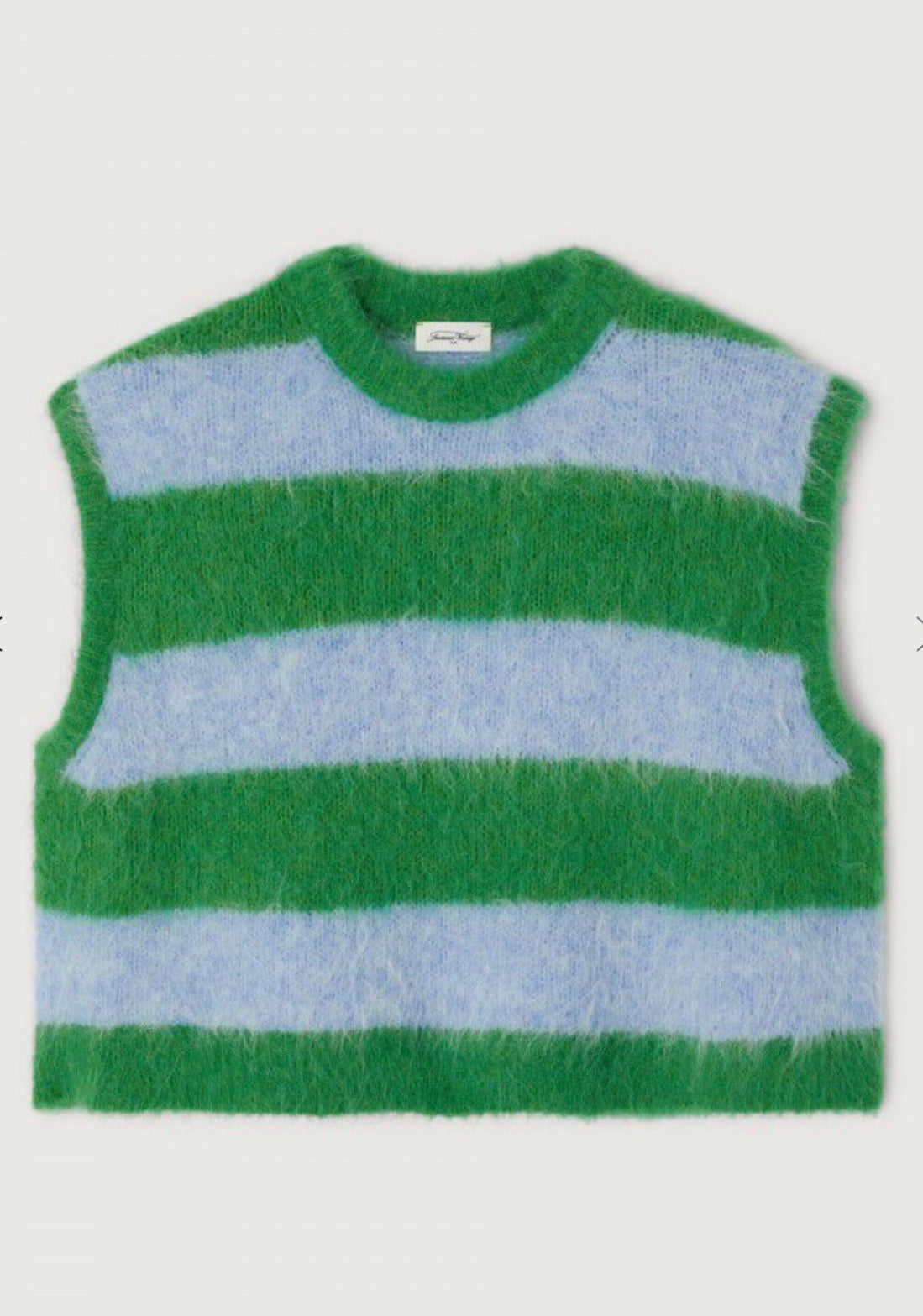 American Vintage Niby Sleeveless Knit-Corriander Stripes