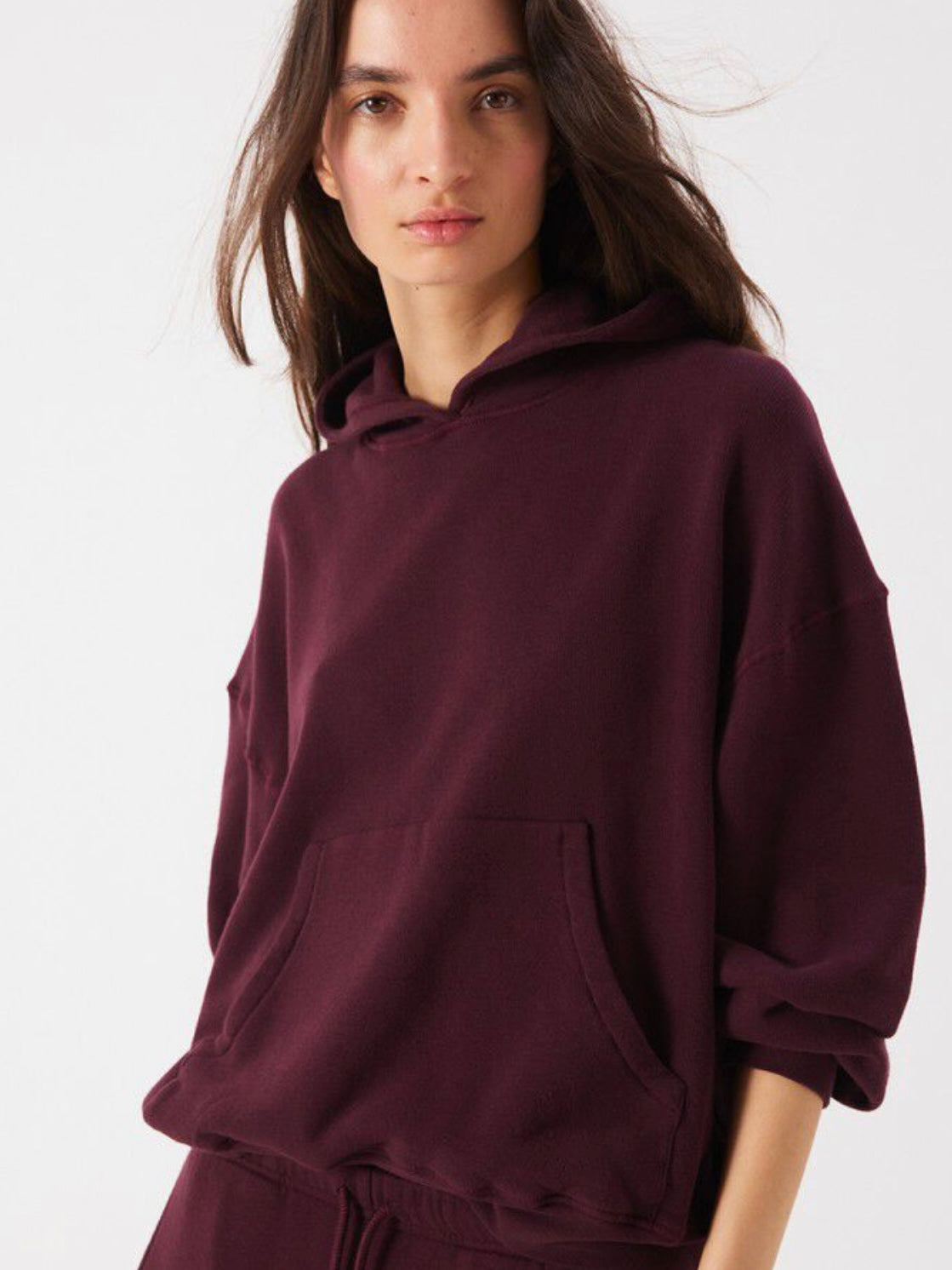 American Vintage Atubay Hoodie- Wine