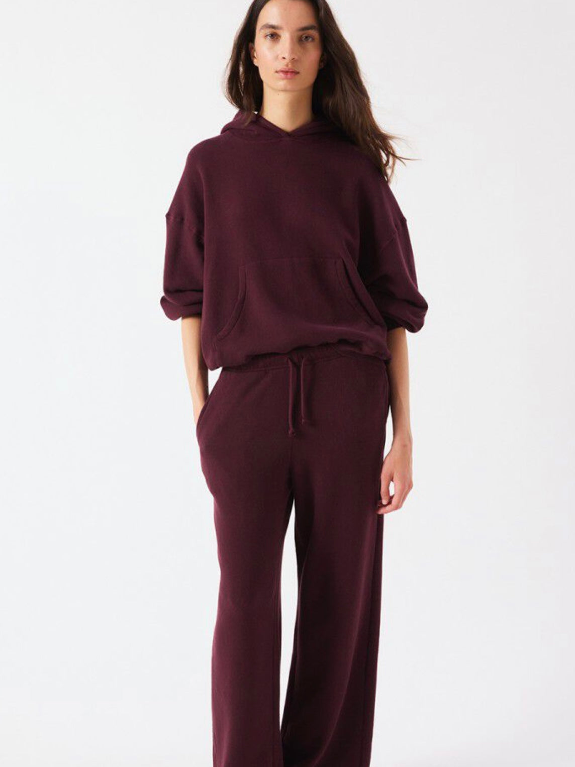 American Vintage Atubay Hoodie- Wine