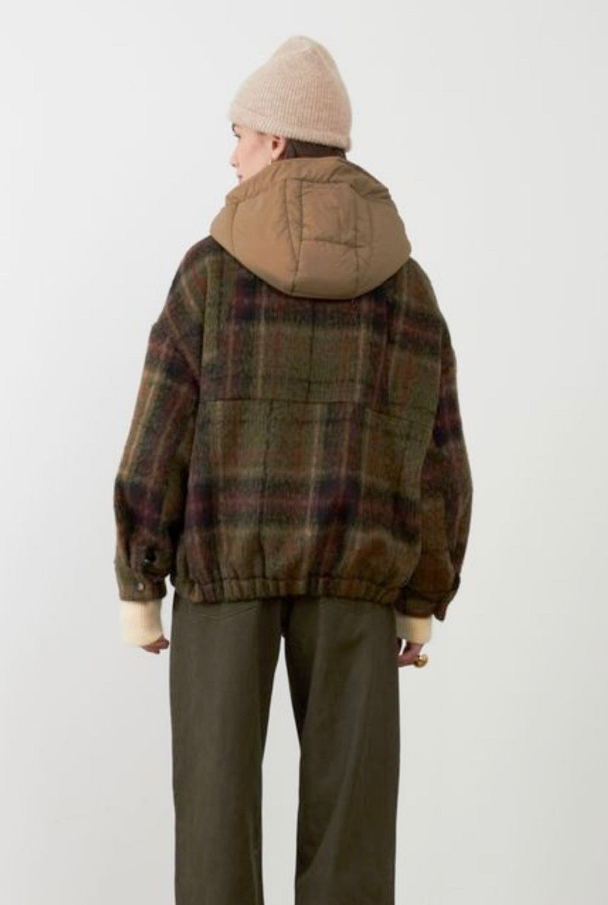 Orfeo Lester Checked Hooded Jacket