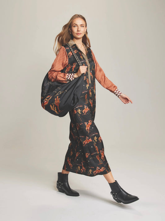 Me369 Kennedy Maxi Dress-Rodeo