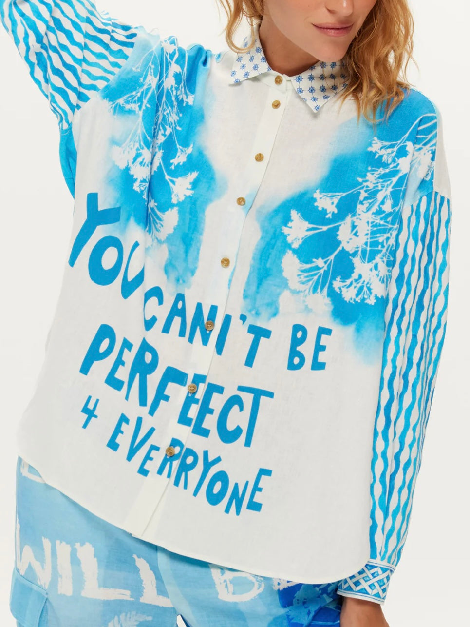 Me369 Lori Indigo Shirt