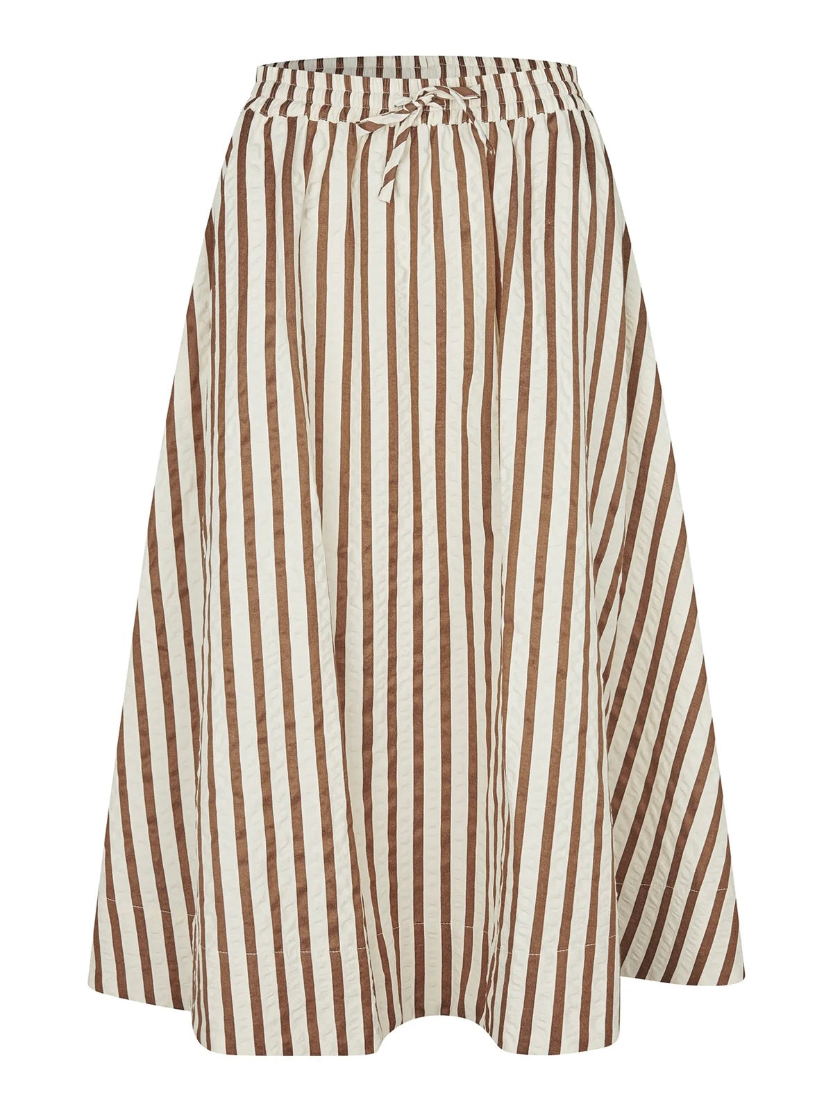 Lollys Laundry BristolLL Midi Skirt- Dark Mokka