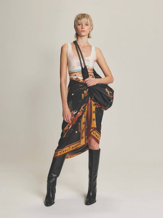 Me369 River Scarf-Rodeo