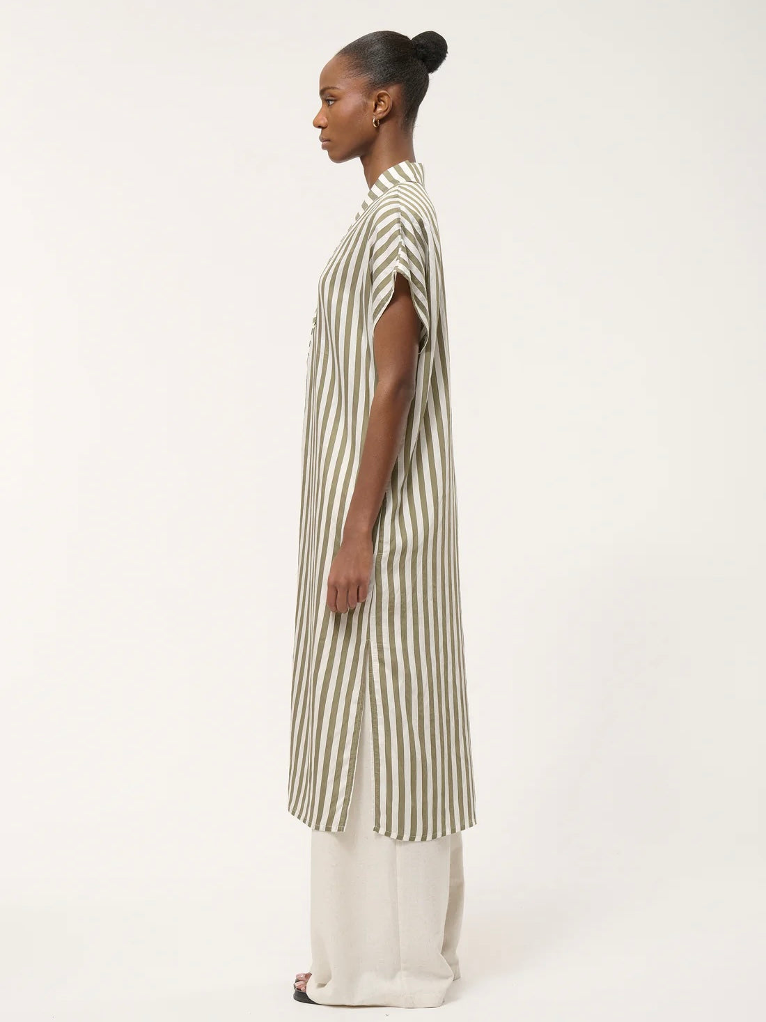Humility Green Stripe Dress