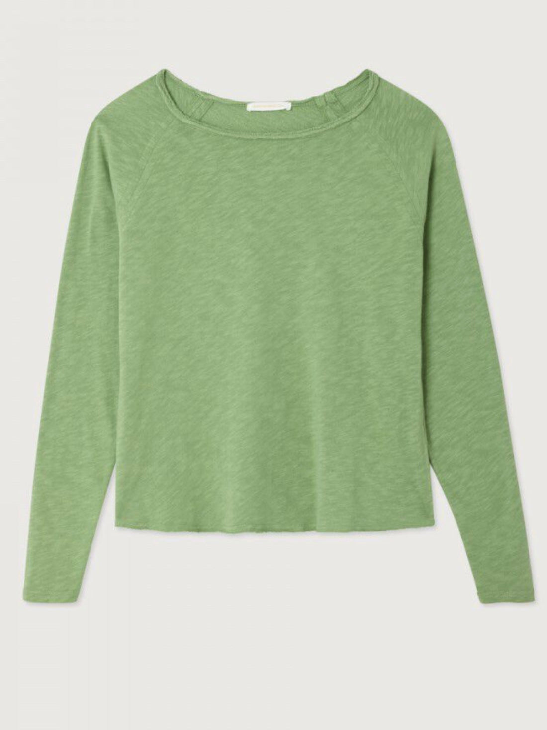 American Vintage Sonoma long sleeve top-Vintage Lemongrass
