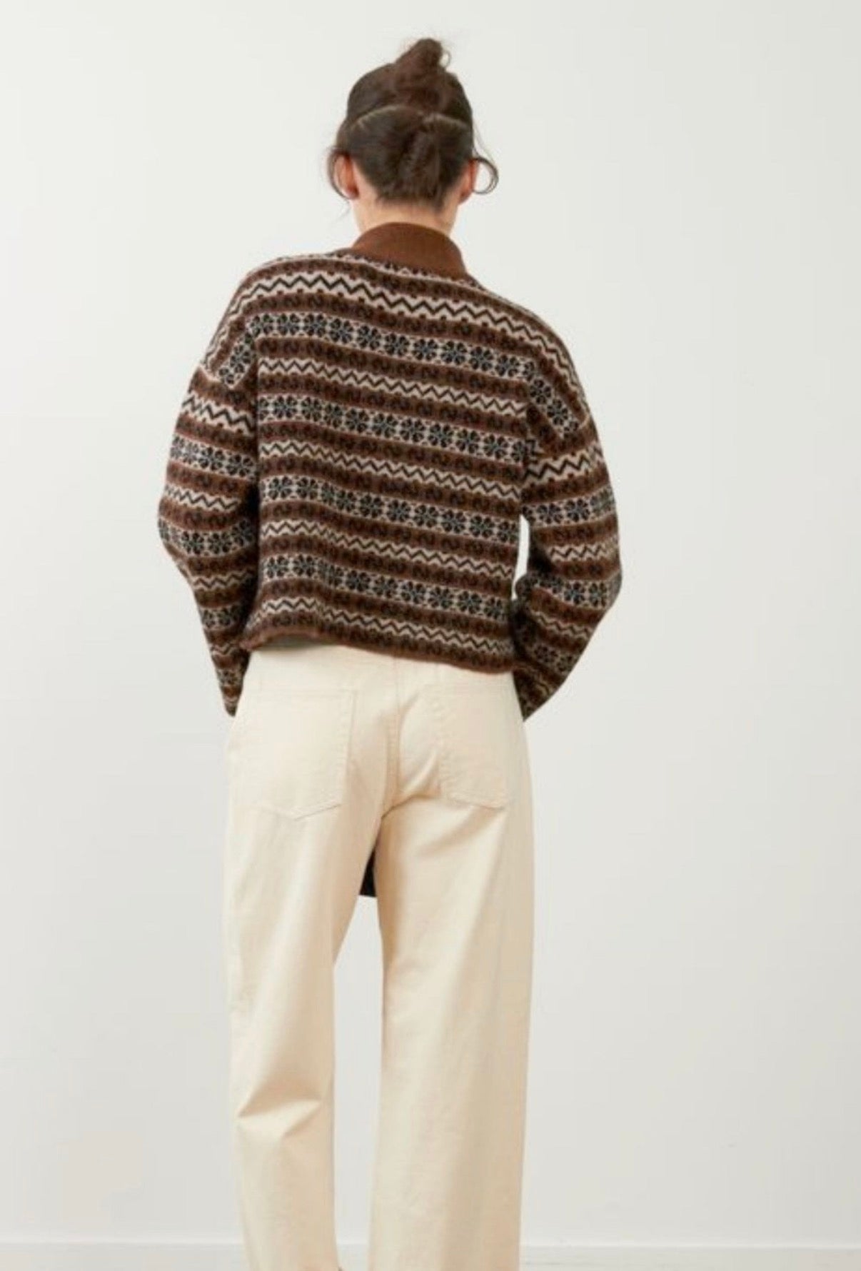 Orfeo Brigitta Cardigan-Chocolate