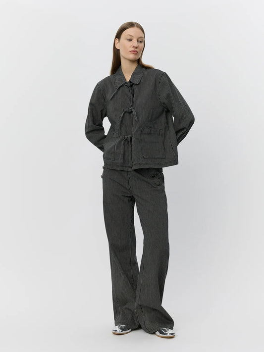 Sofie Schnoor Marlo Jacket Black Striped