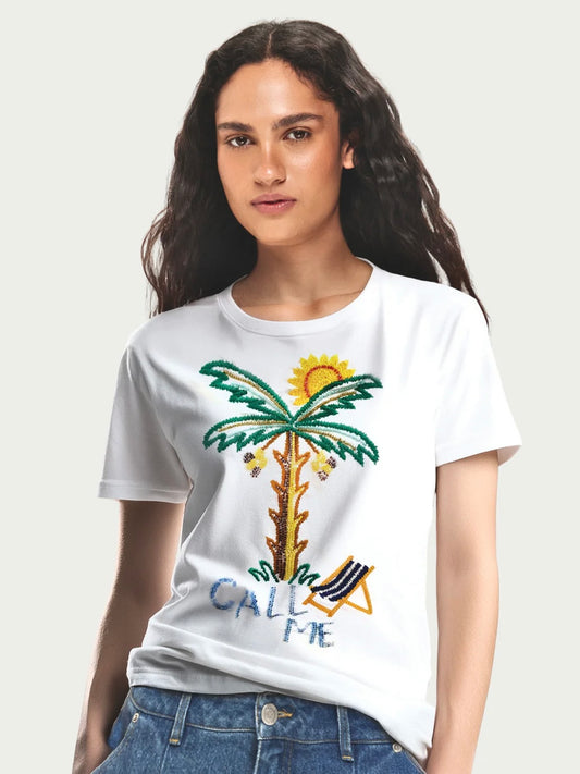 Me369 Sia Palm Tree T Shirt