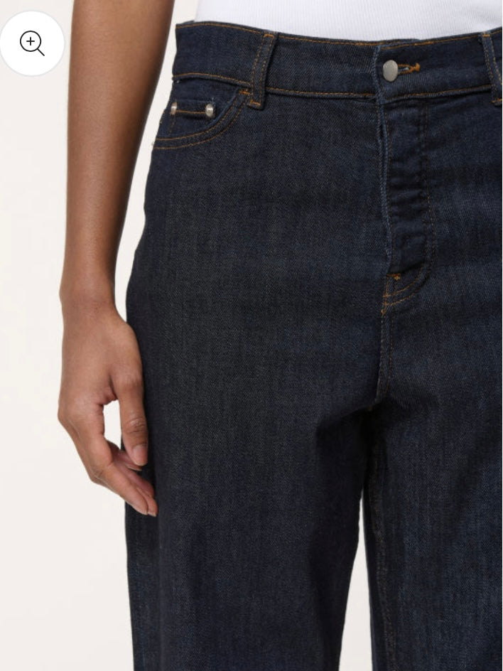 Humility Ginger Raw Jeans-Dark Blue