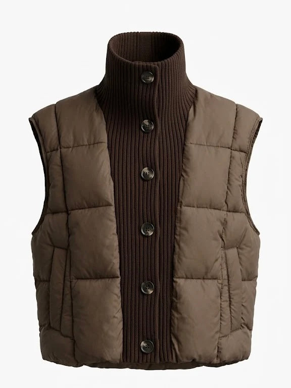 Orfeo Paris Jenson Chocolate Gilet